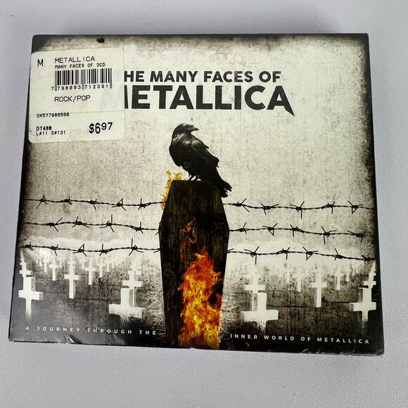 Metallica - THE MANY FACES OF METALLICA (3CDs, 2019) NEW SEALED - Picture 1 of 10